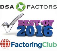 DSA Factors Named Best Factoring Company