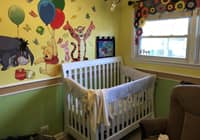 Nursery with Crib